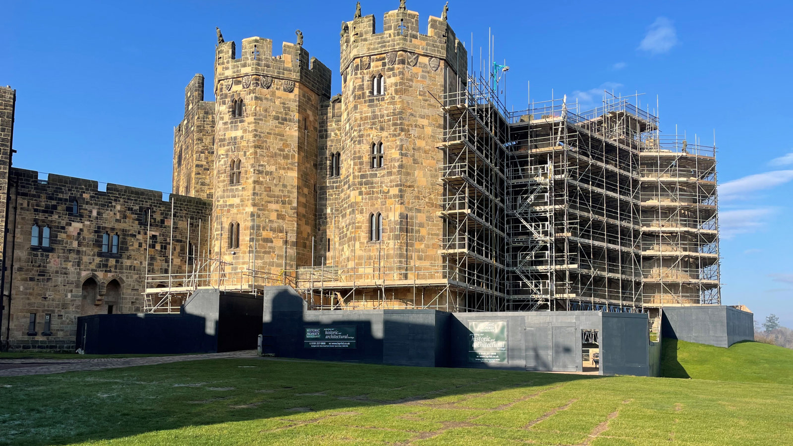 Restoration Works Alnwick Cropped