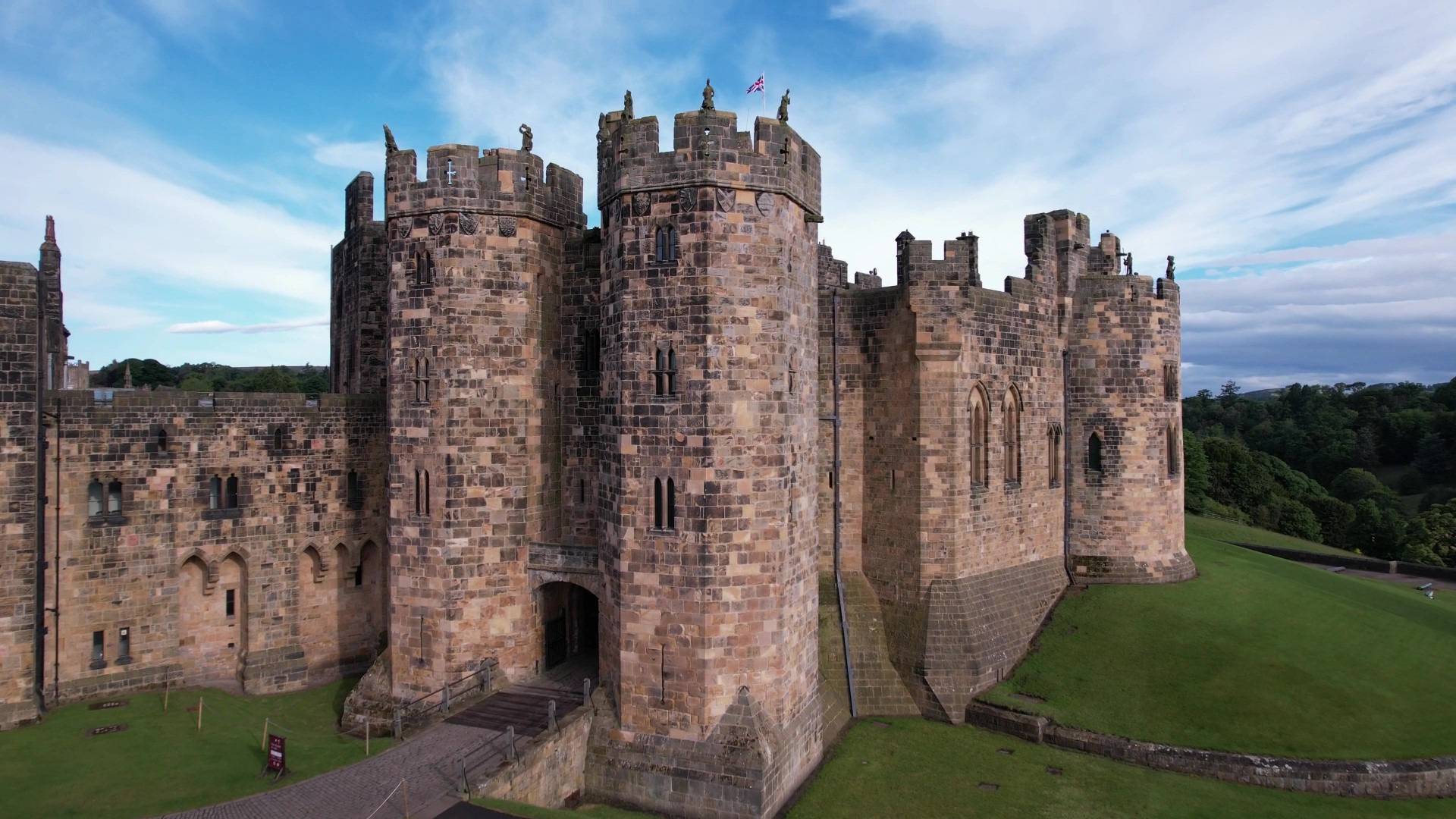 inner courtyard entrance