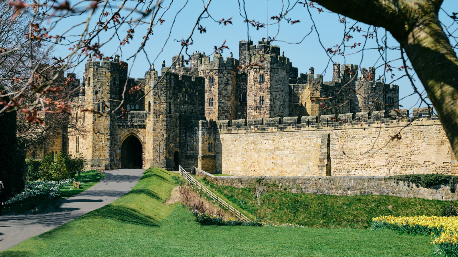 Alnwick Castle Bowburn View